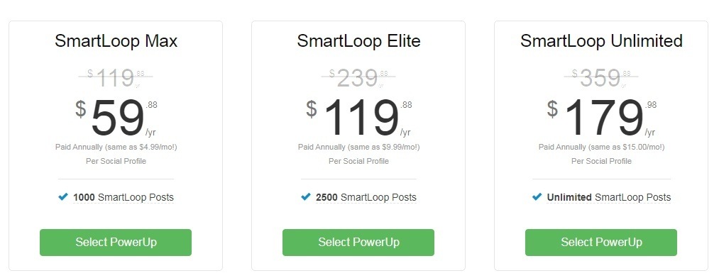 Smartloop pricing SmartLoop Pricing