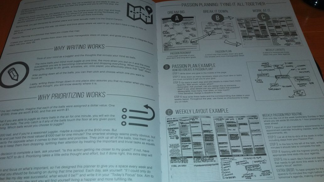 Passion Planner Instructions Passion Planner Instructions