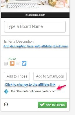 Adding affiliate links to Pins How to automate your affiliate links