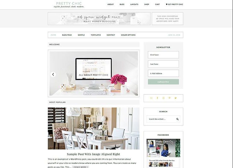 Pretty-Chic-WordPress-Theme