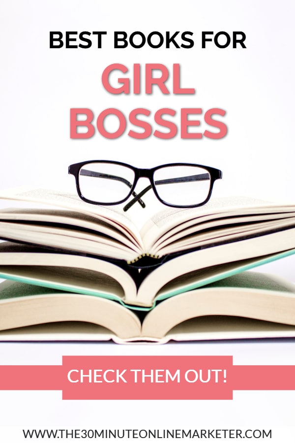 best books for girl bosses pin Best Books For Female Entrepreneurs