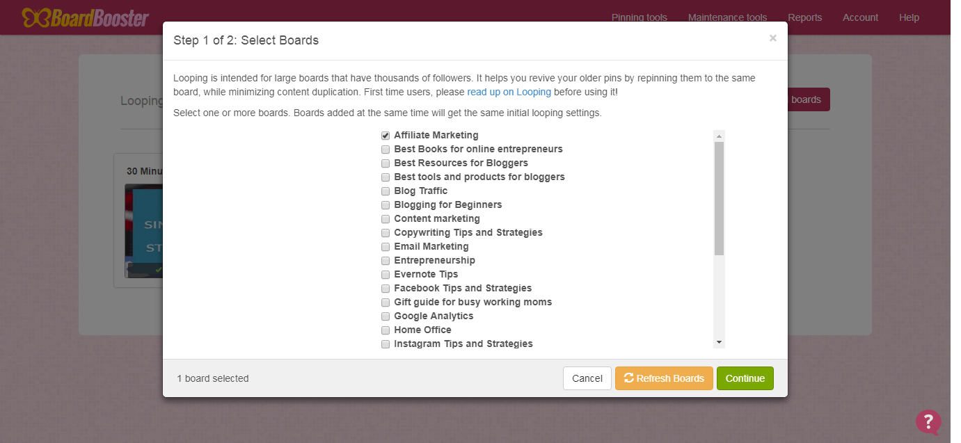 How to set up Boardbooster in 5 steps
