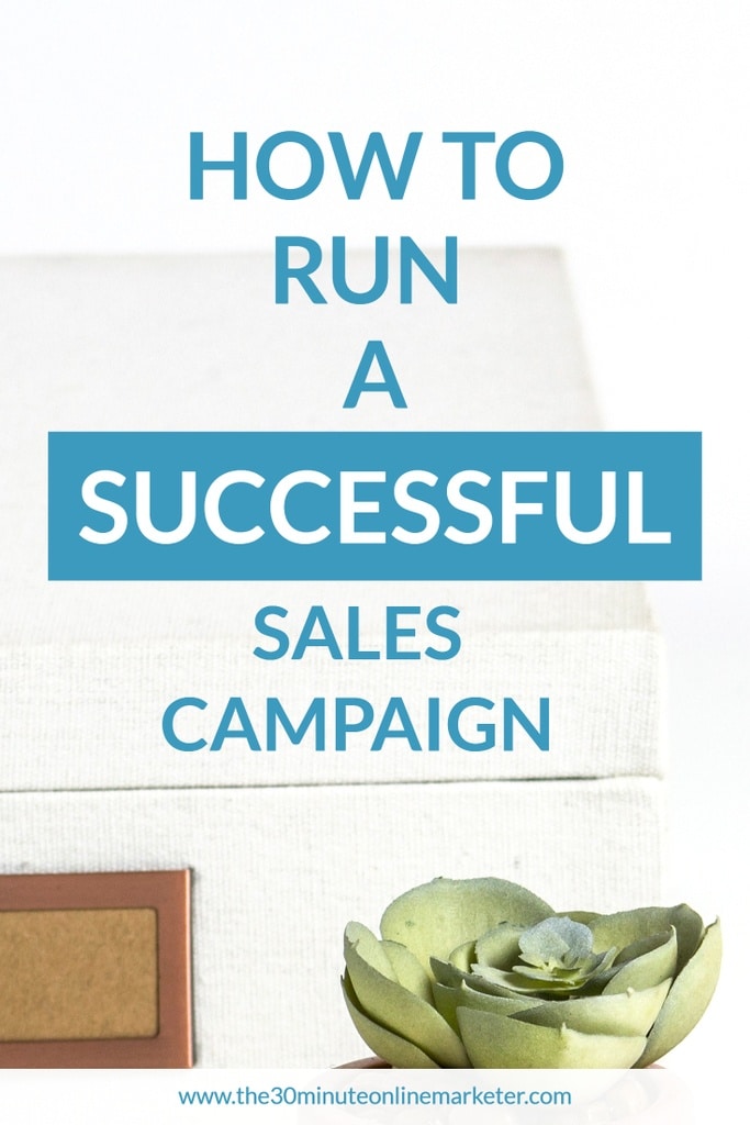 How to run a successful sales campaign