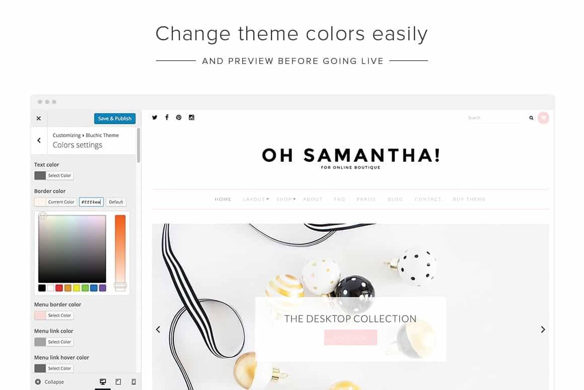 Samantha theme