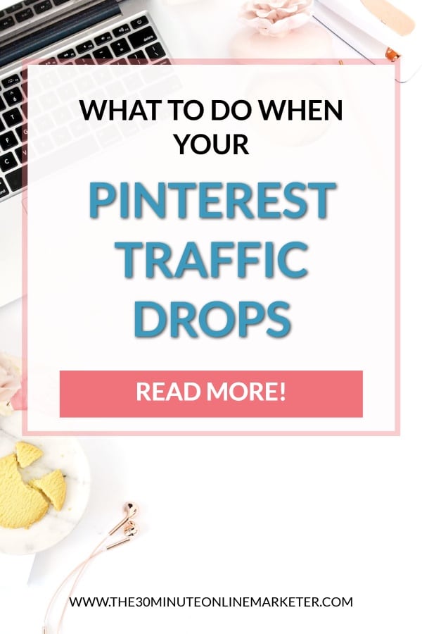 What to do when your Pinterest traffic drops