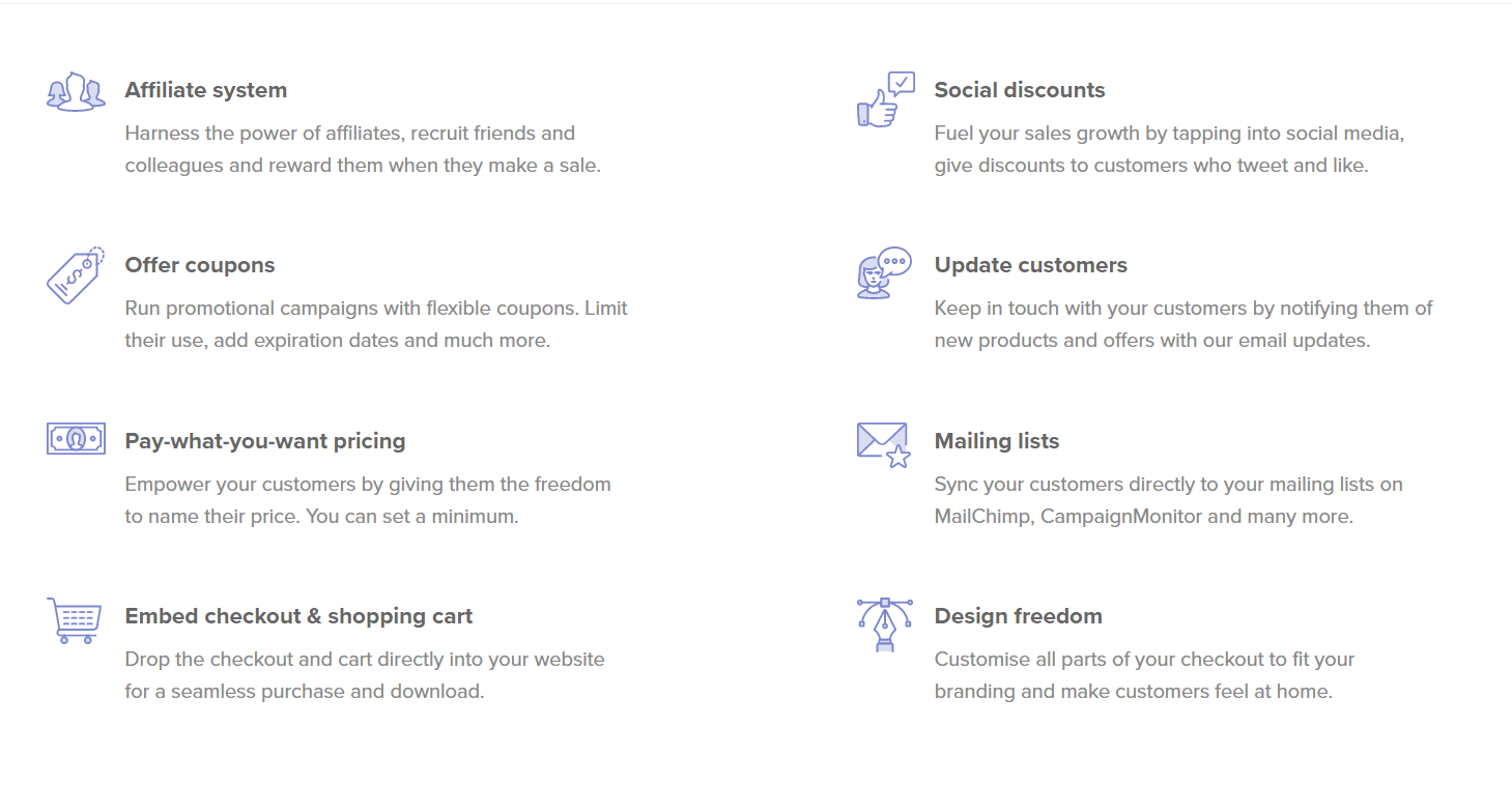 Payhip Marketing Features